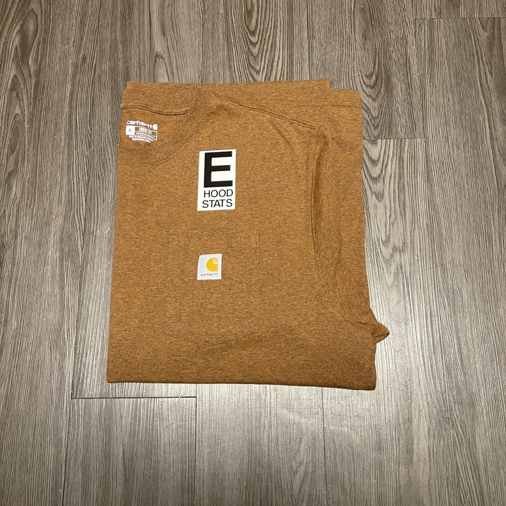 Carhartt Loose Fit Tan Mens Size XL T-Shirt - Picture 8 of 12